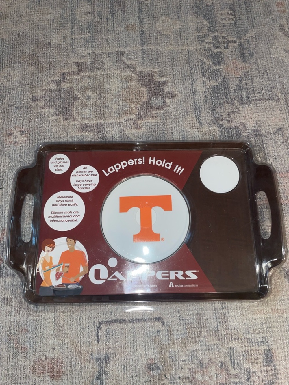 Tennessee Vols Lappers Tray